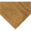 JVL Manor Plain Coir Doormat 60x40cm