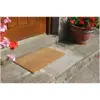 JVL Manor Plain Coir Doormat 60x40cm