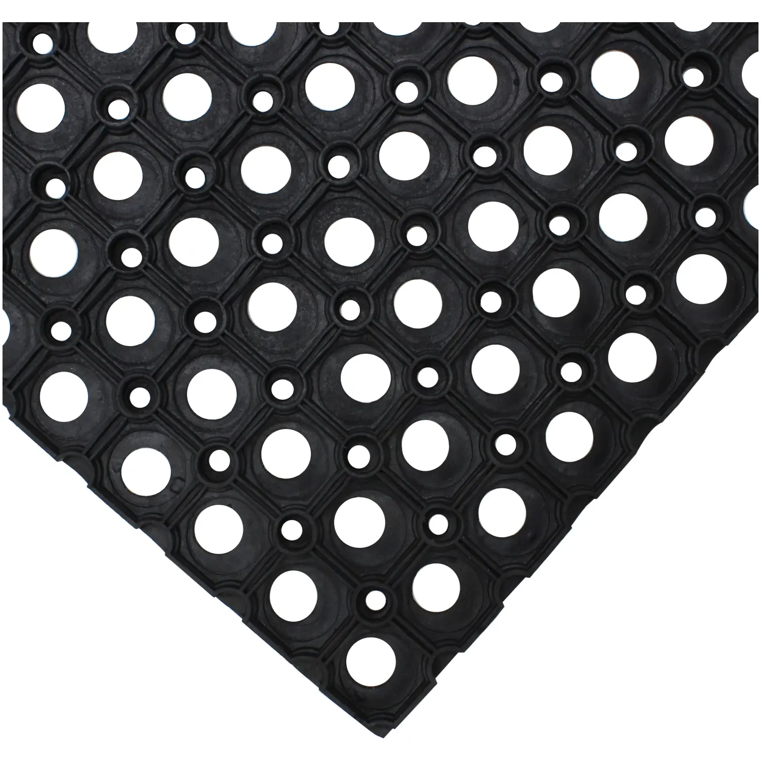 JVL Rondo Rubber Ring Doormat 40x60cm