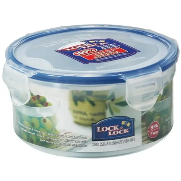JWP0141 Lock & Lock 600ml Round Dish