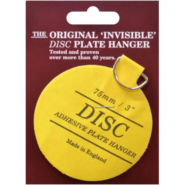 JYC0002 The Original Invisible Disc Plate Hanger 75mm