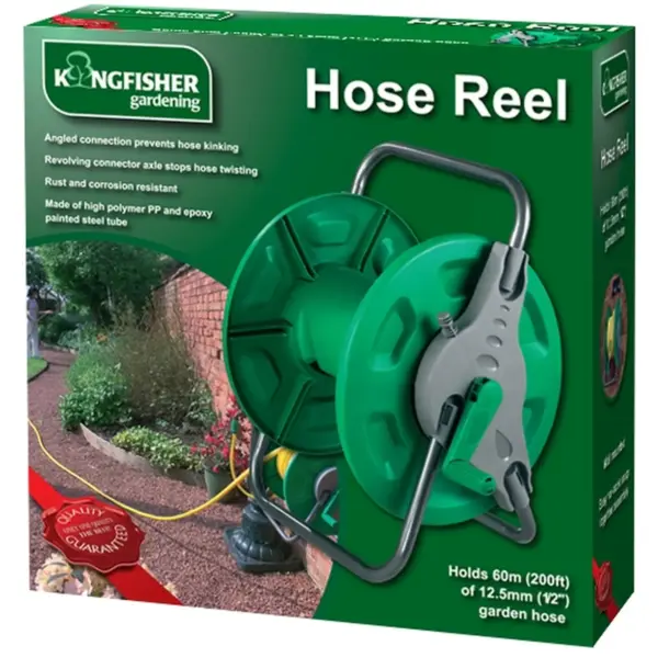Kingfisher 650 60m Thru-Flow Hose Reel