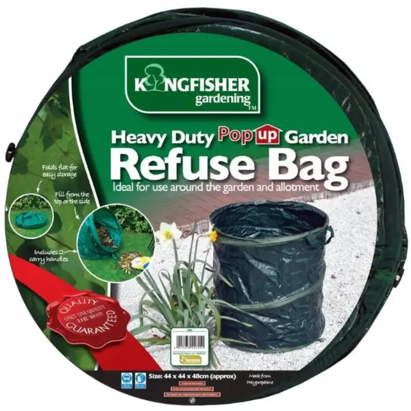 KIN0063 Kingfisher Pop-Up Garden Bin