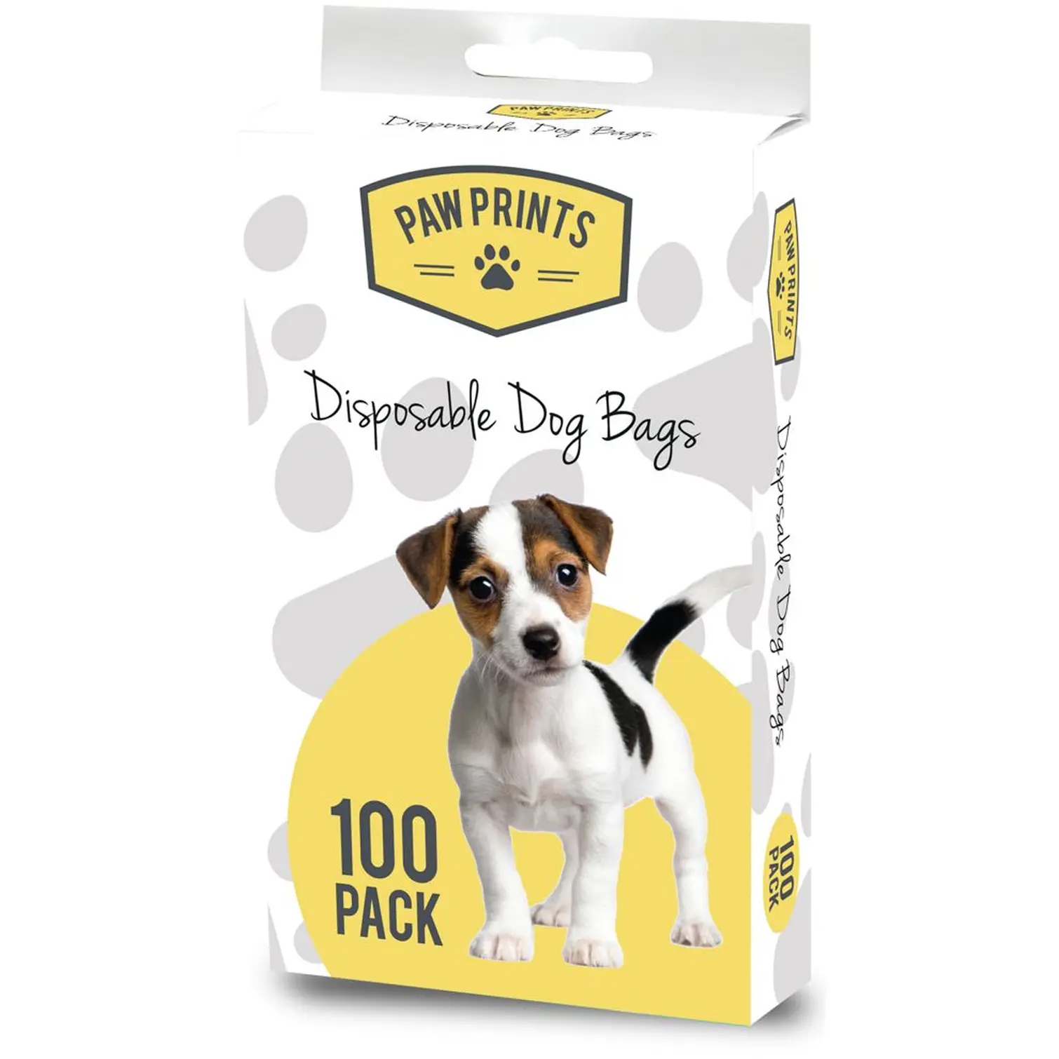 Paw Prints Poop Bags 100
