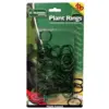 Kingfisher Plant Rings GREEN pk100