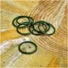 Kingfisher Plant Rings GREEN pk100
