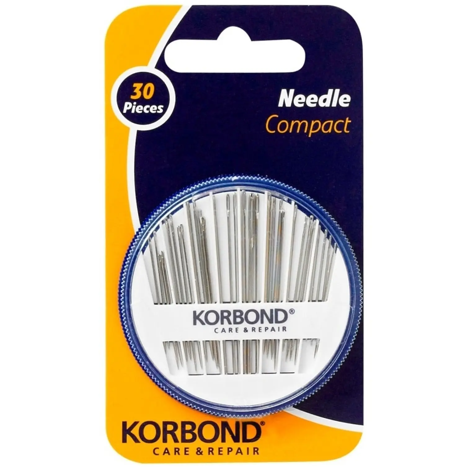 KOR0002 KORBOND Compact Needle Assortment Pack of 30