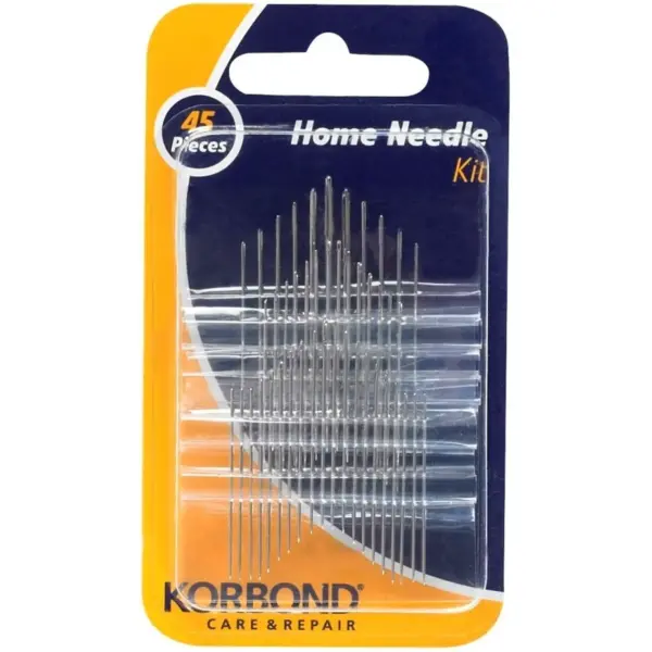 Korbond Home Needle Kit Assorted Sizes 45 Needles