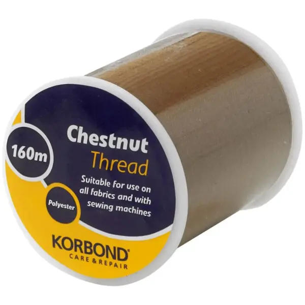 KOR0067 Korbond Polyester Thread Chestnut 160 meters