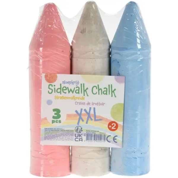 KPN0050 Mega Colour Chalk Set of 3