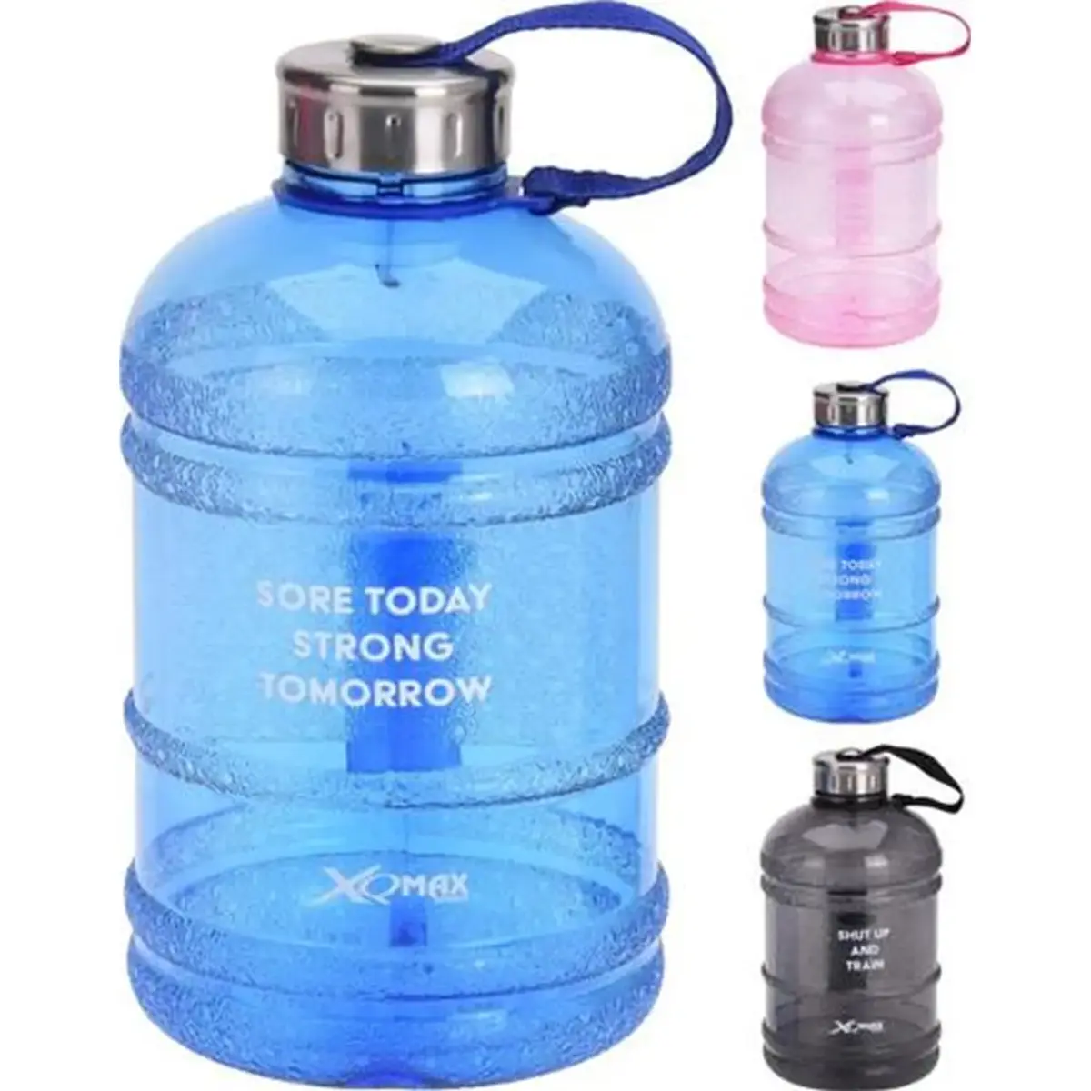 KPN0100 Sports Bottle Assorted Colours 1.89Litre Capacity