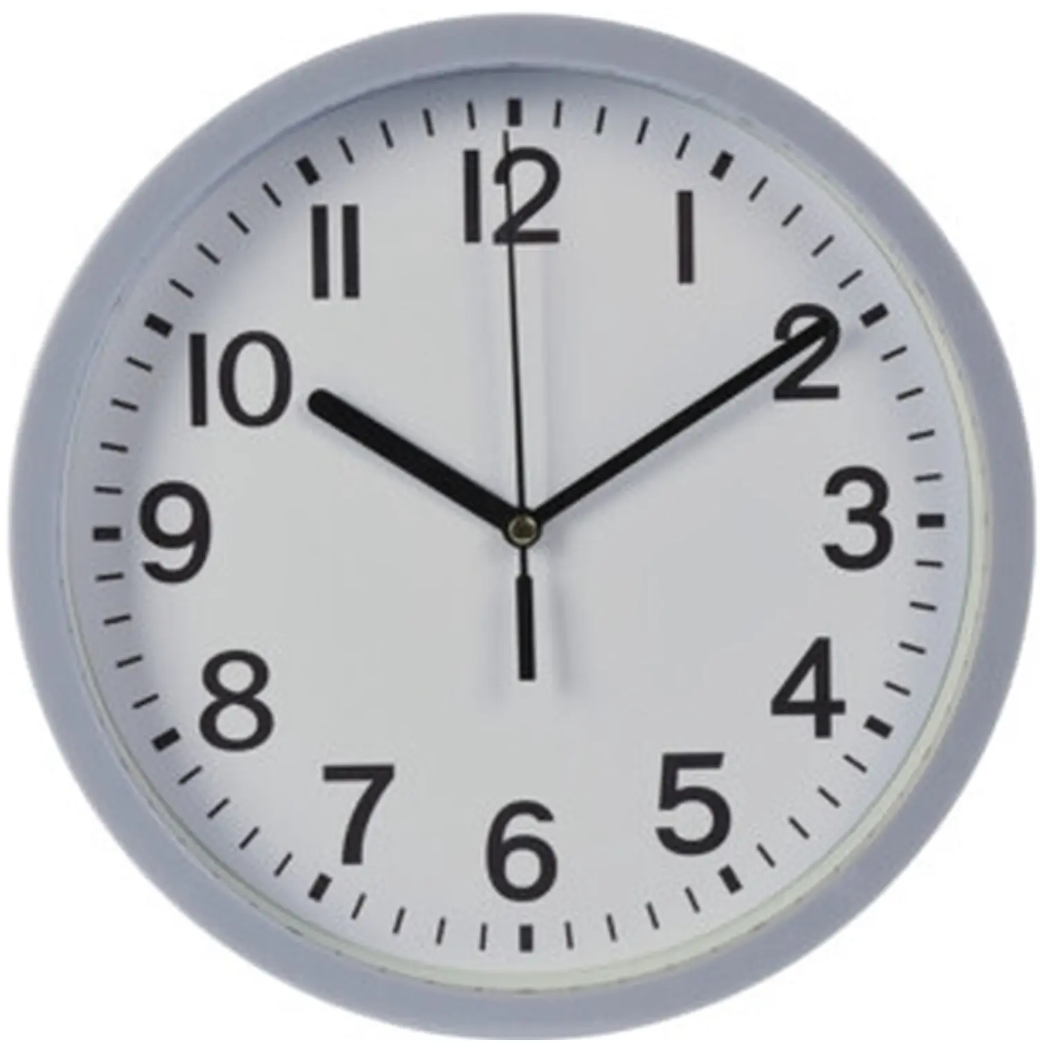 KPN0428_1 Wall Clock Assorted Colours 22.5cm