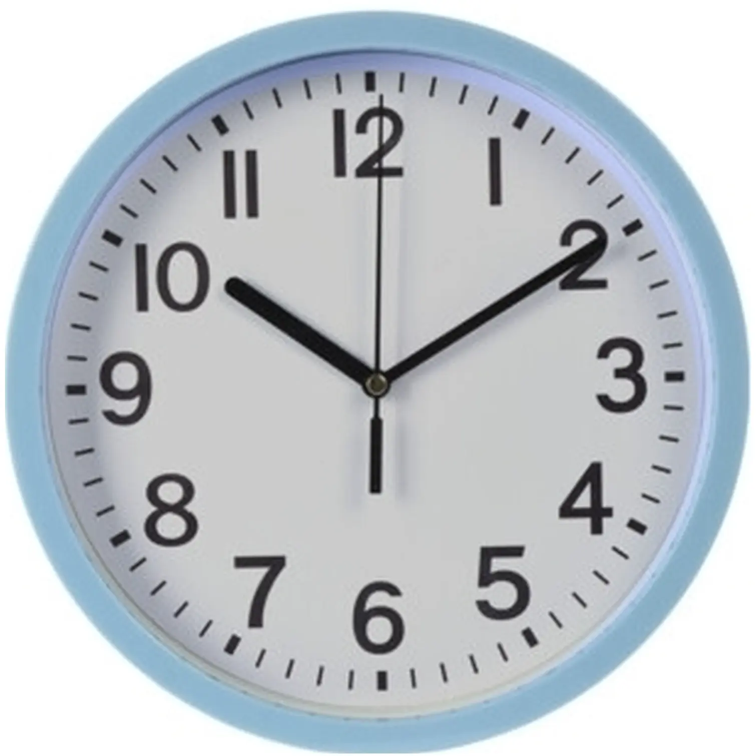 KPN0428_2 Wall Clock Assorted Colours 22.5cm