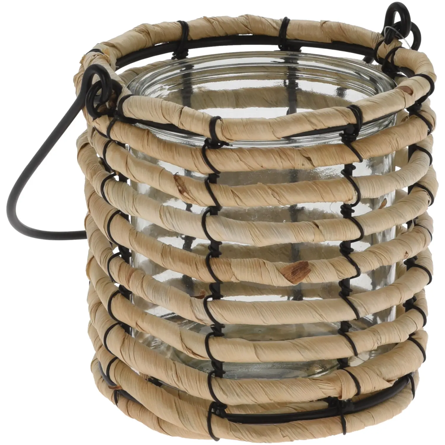 Tealight Holder Glass And Metal