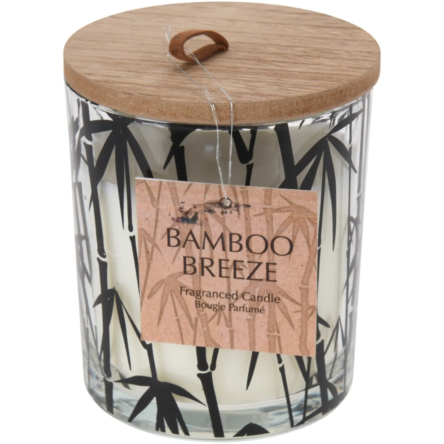 Candle in Printed Glass Jar