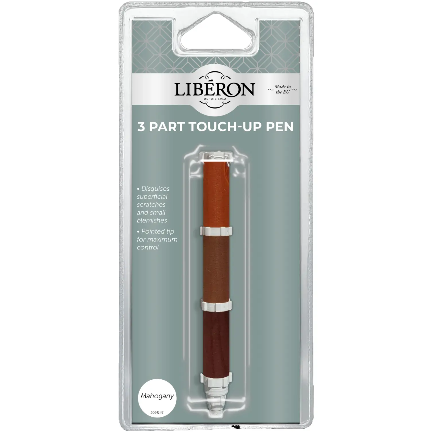Liberon 3 Part Touch-Up Pen Mahogany