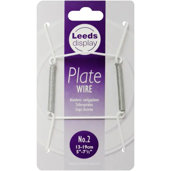 Leeds Display Plate Wire No.2 13 to 19cm