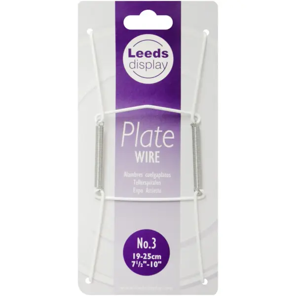 Leeds Display Plate Wire No.3 19 to 25cm