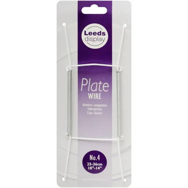 LEE0004 Leeds Display Plate Wire No.4 25 to 36cm