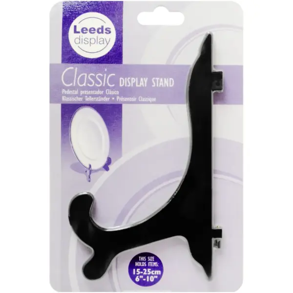 Leeds Display Classic Stand Stand Black 15 to 25cm