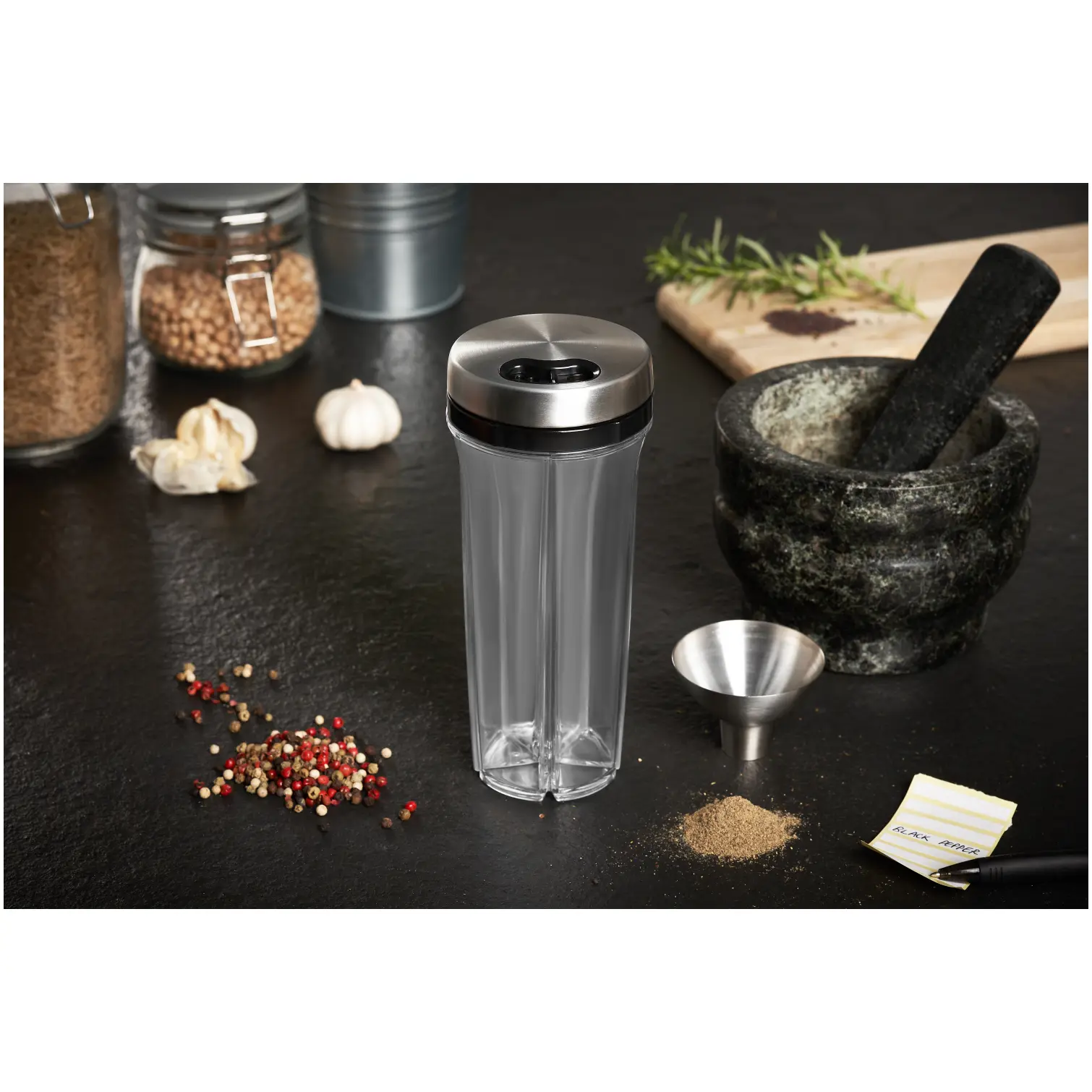 Cole & Mason Saunderton Spice Storage & Shaker