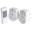 Lloytron A1210W Remote Sockets Pack Of 2