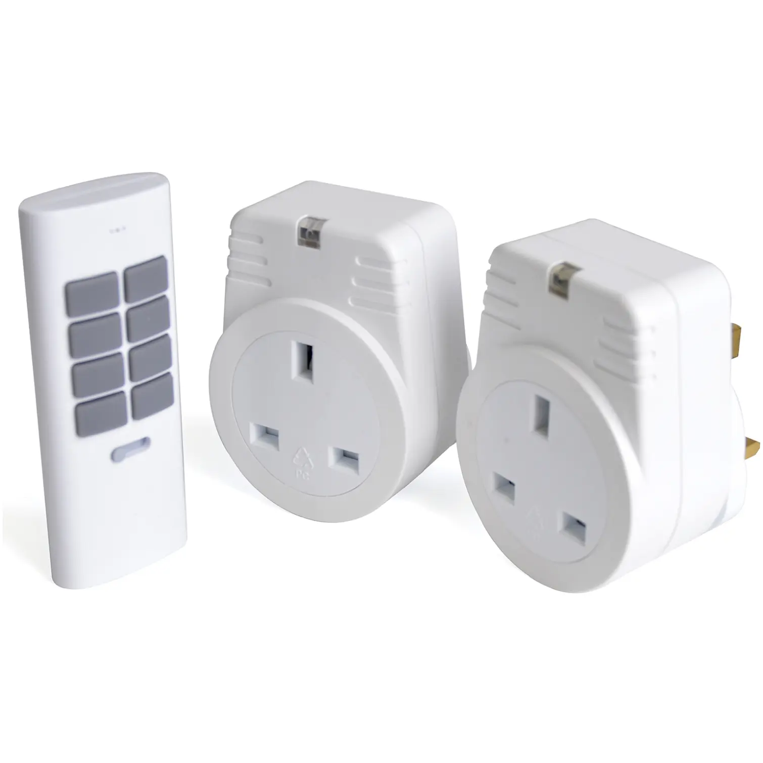 Lloytron A1210W Remote Sockets Pack Of 2