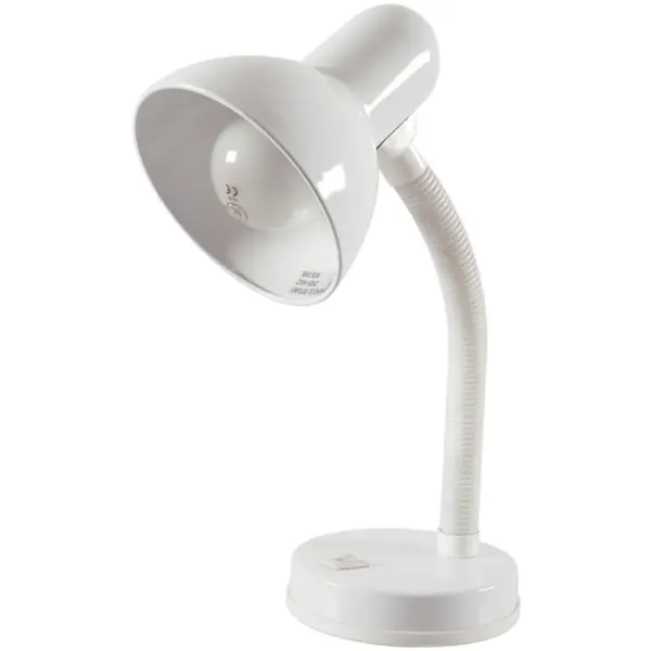 LTN0100 Lloytron L958WH Desk Lamp White