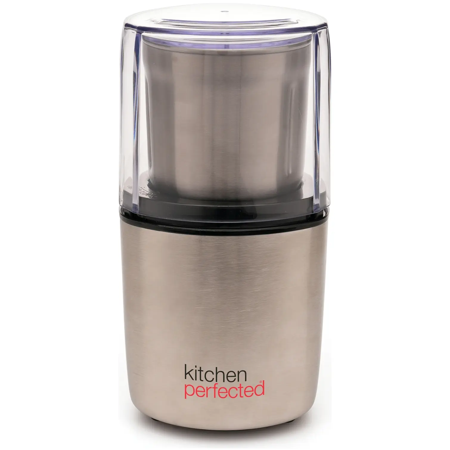 Kitchen Perfected Coffee & Spice Grinder Brushed Steel 200w