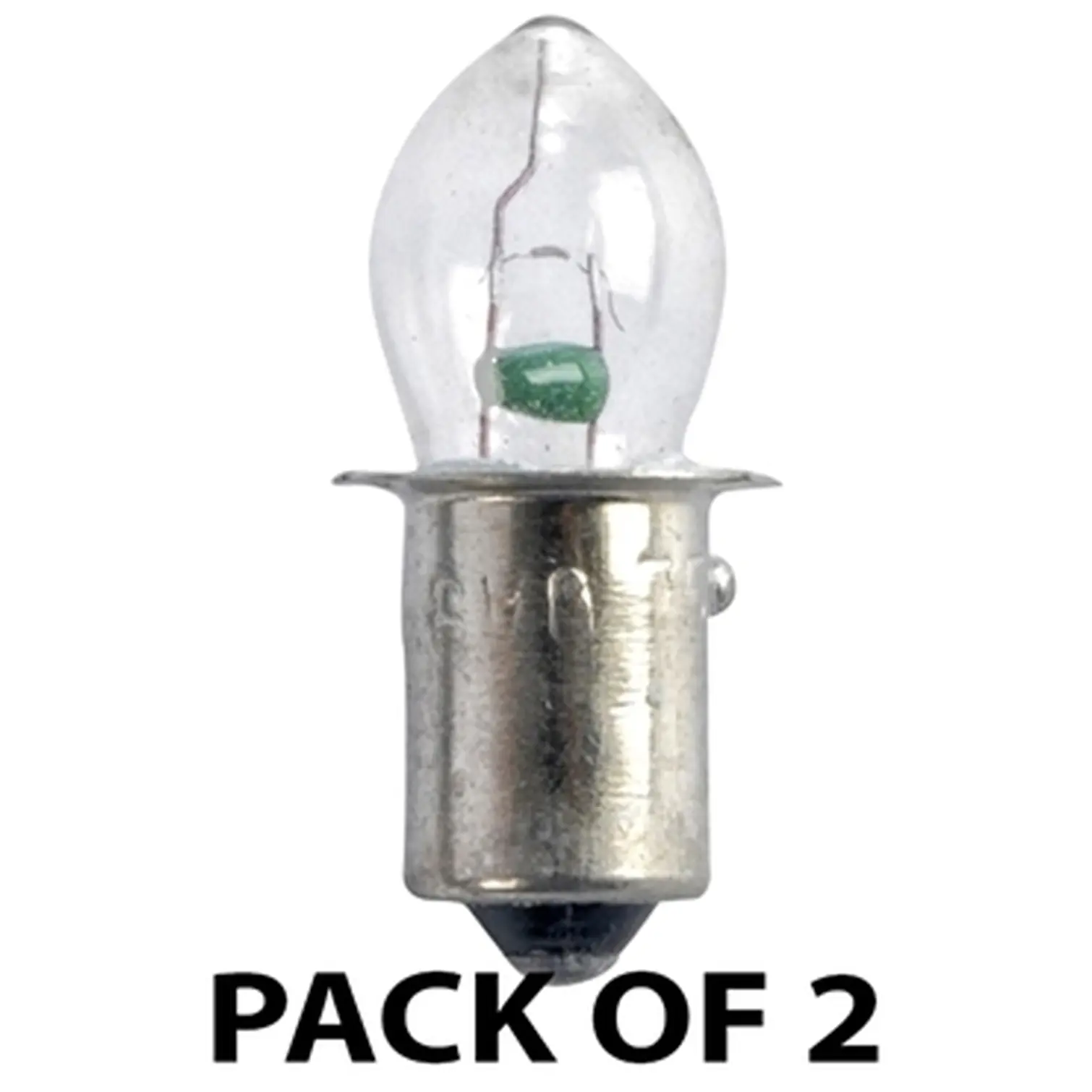 4.8v Krypton Torch Bulb pk2