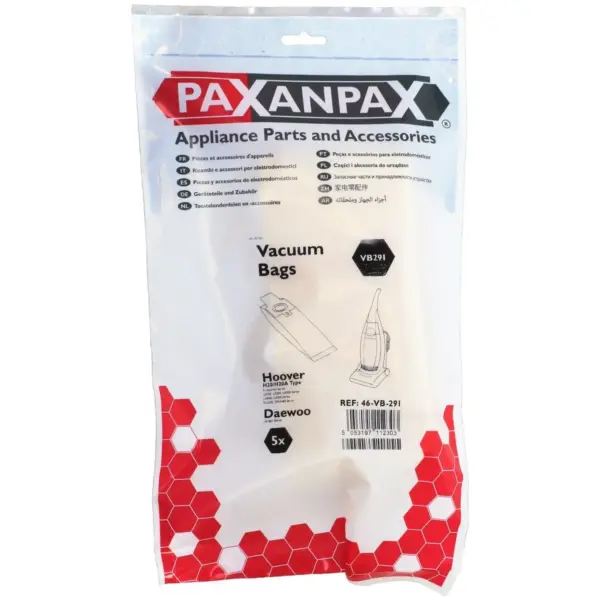 PaXanpaX Hoover Purepower Bags pk5