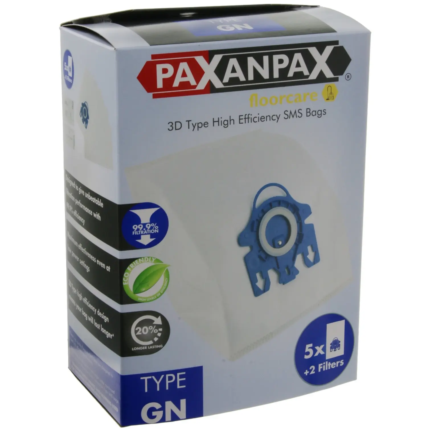 PaXanpaX Miele Vacuum G/N Bags pk5