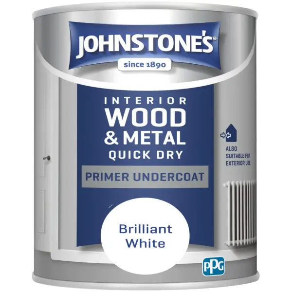 MAN0118 Johnstones Q/D Primer&U/Coat750ml