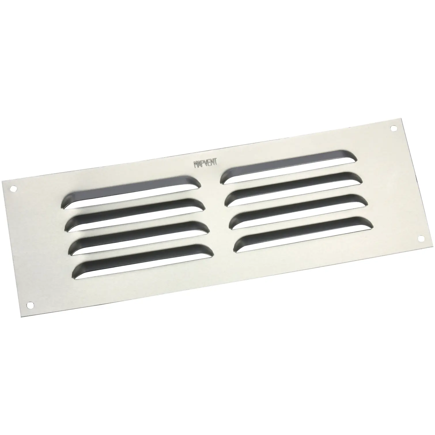 MAP0037 Map 229x76mm Louvre Vent Aluminium
