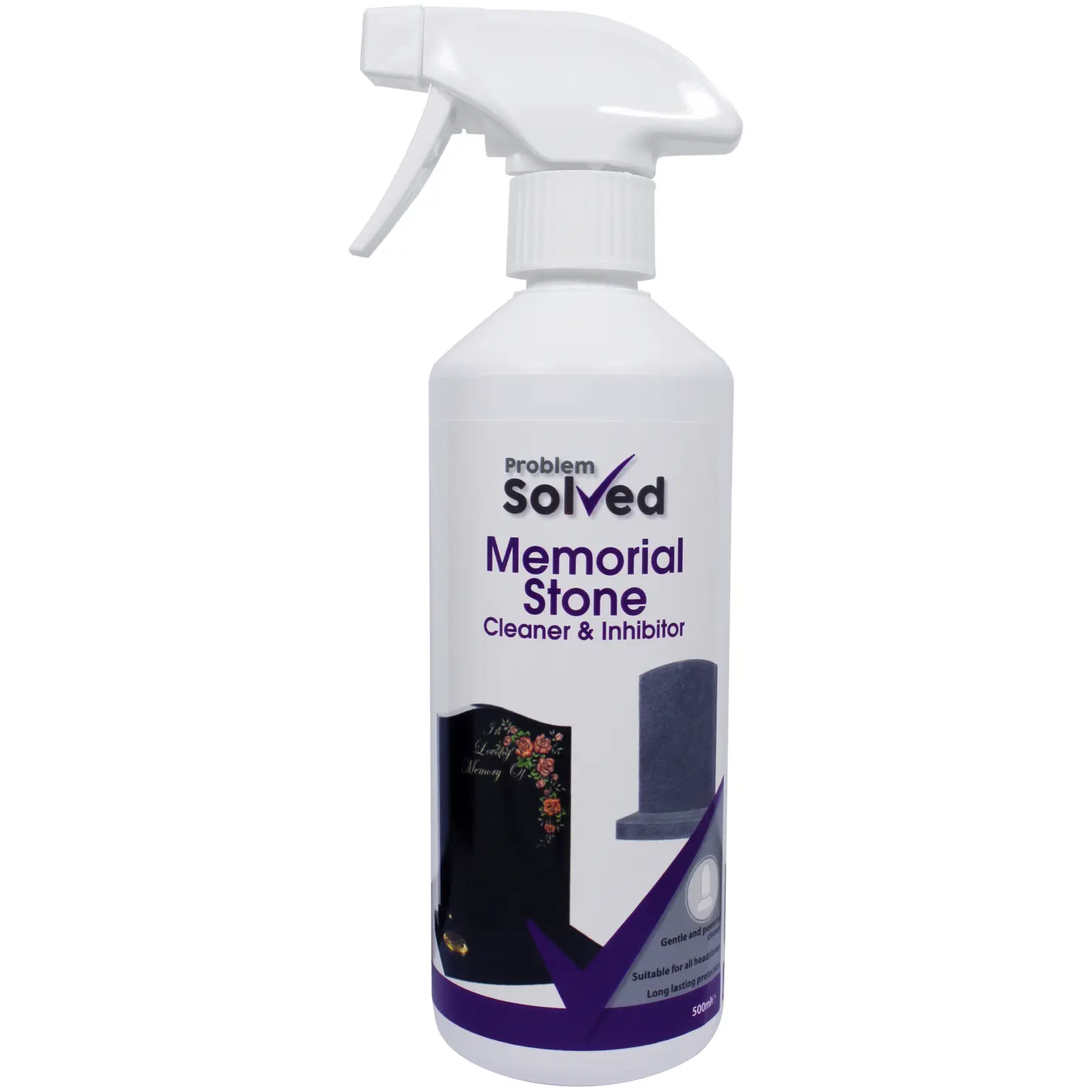MCK0090 Problem Solved Memorial Stone Cleaner 500ml