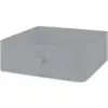 MDN0001 Whitmor Fabric Storage Bin Blue 27.3x27.6x10.8cm
