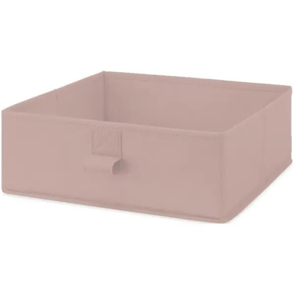 Whitmor Fabric Storage Bin Lavender 27.3x27.6x10.8cm