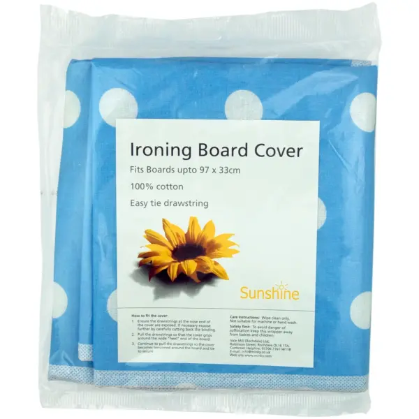 MKY0050 Minky Ironing Board Cover 97x33cm