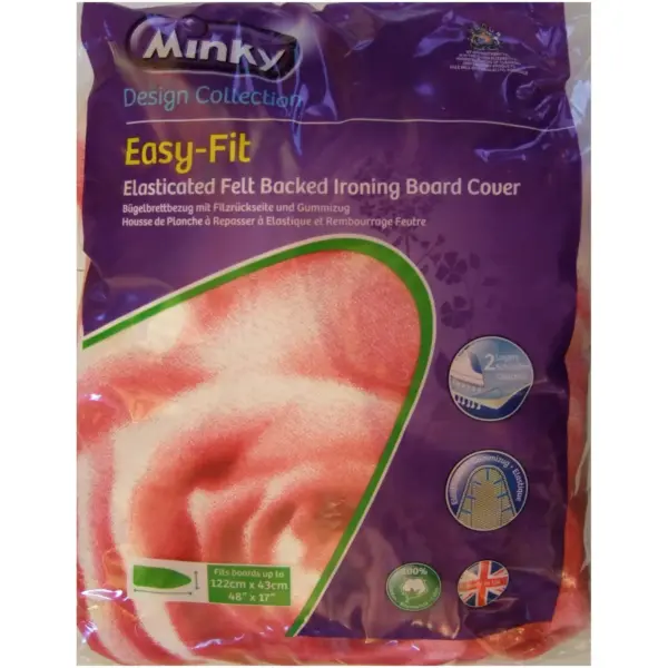 Minky Easyfit Ironing Cover 110x35cm