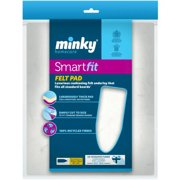 MKY0061 Minky Ironing Board Pad 125x45cm