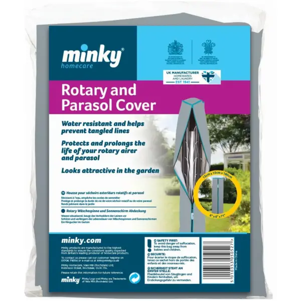 Minky Rotary and Parasol Cover 15x15x180cm