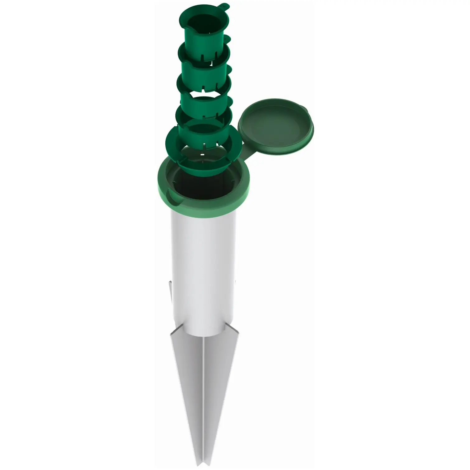 Minky Multi Spike Universal Ground Fitting For Rotary Airers and Parasols