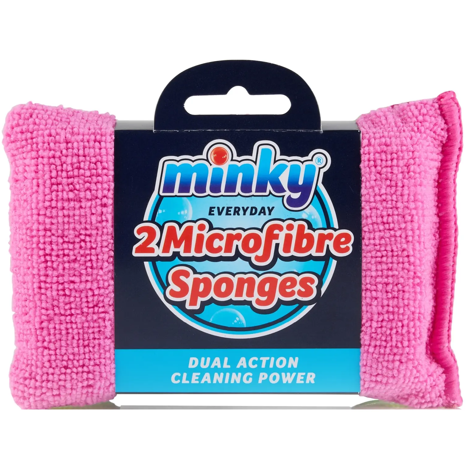 Minky Microfibre Sponges 2 Pack