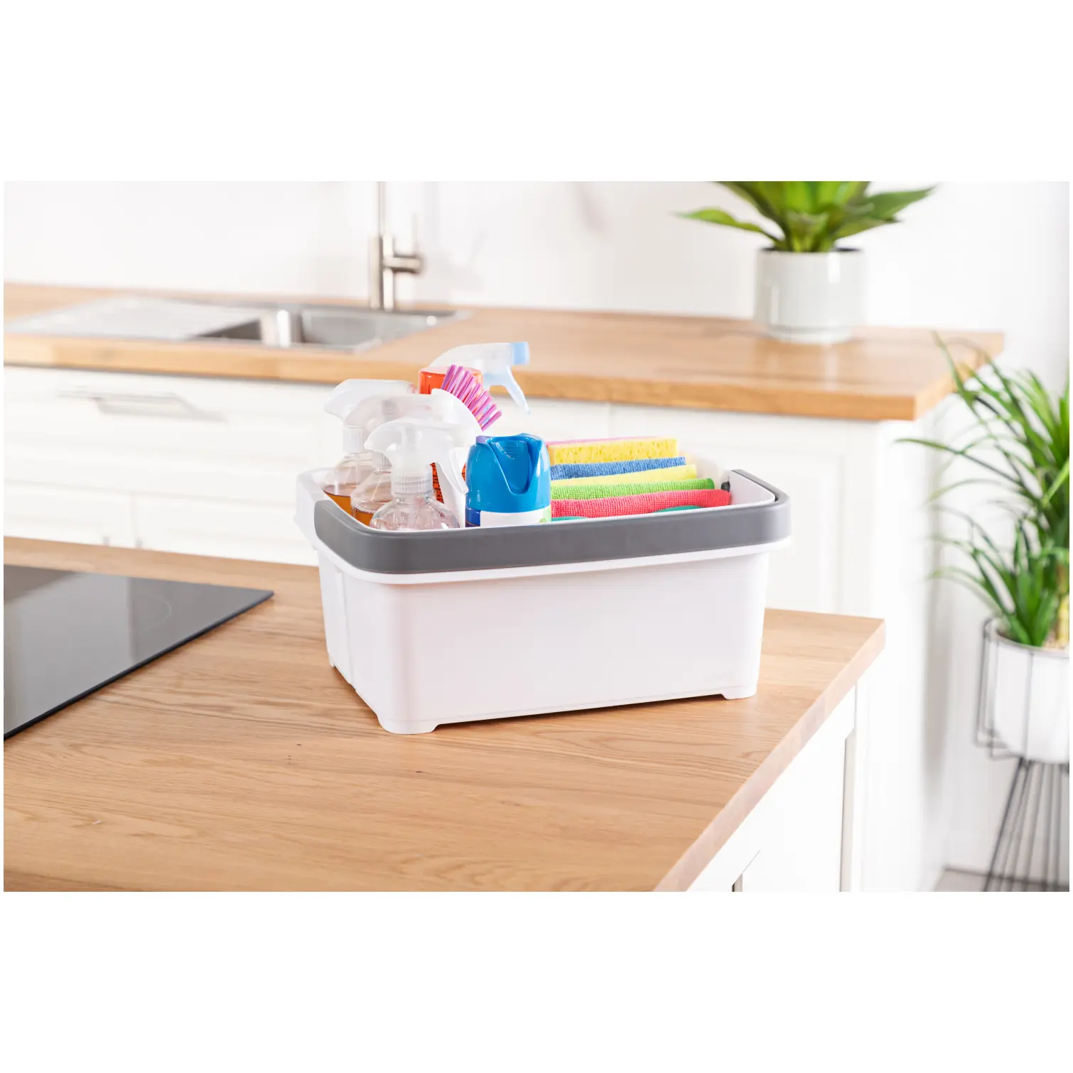 Minky Storage Caddy White 10L
