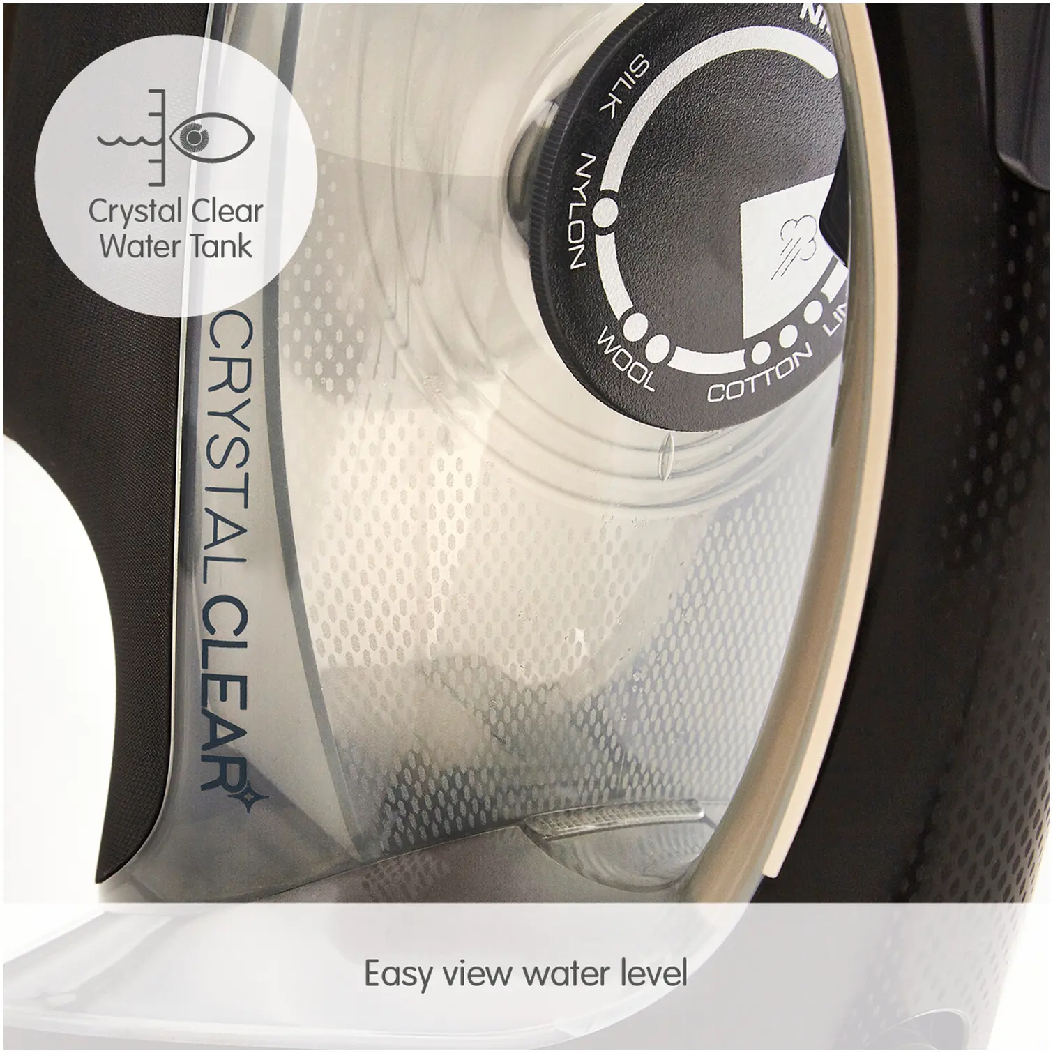 Morphy Richards 300302 2400w Crystal Clear Gold Iron