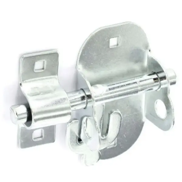 Securit Galvanised Oval Padlock Bolt 10cm