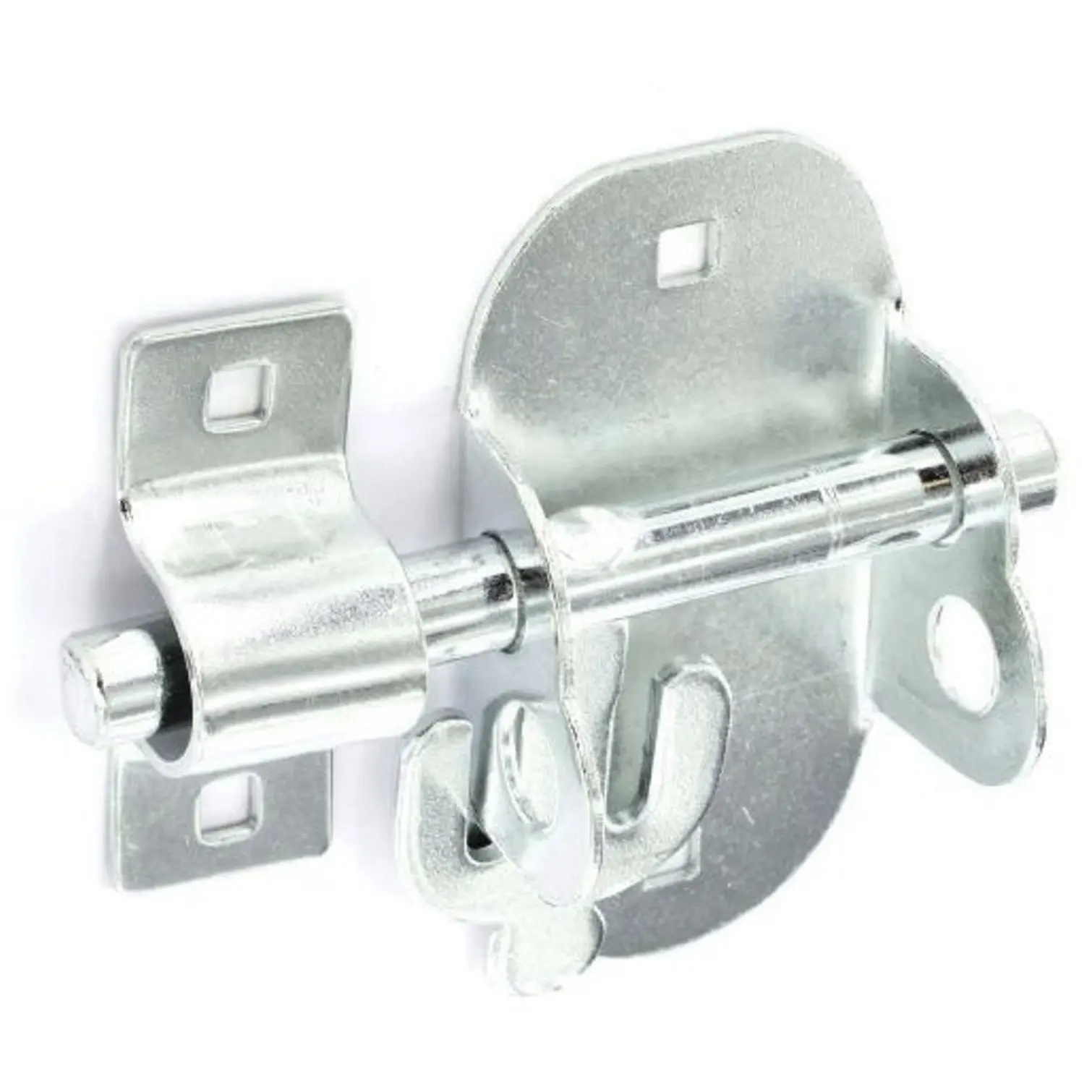 Securit Galvanised Oval Padlock Bolt 10cm