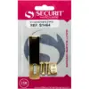 Securit Safety Hasp & Staple Brass 75mm