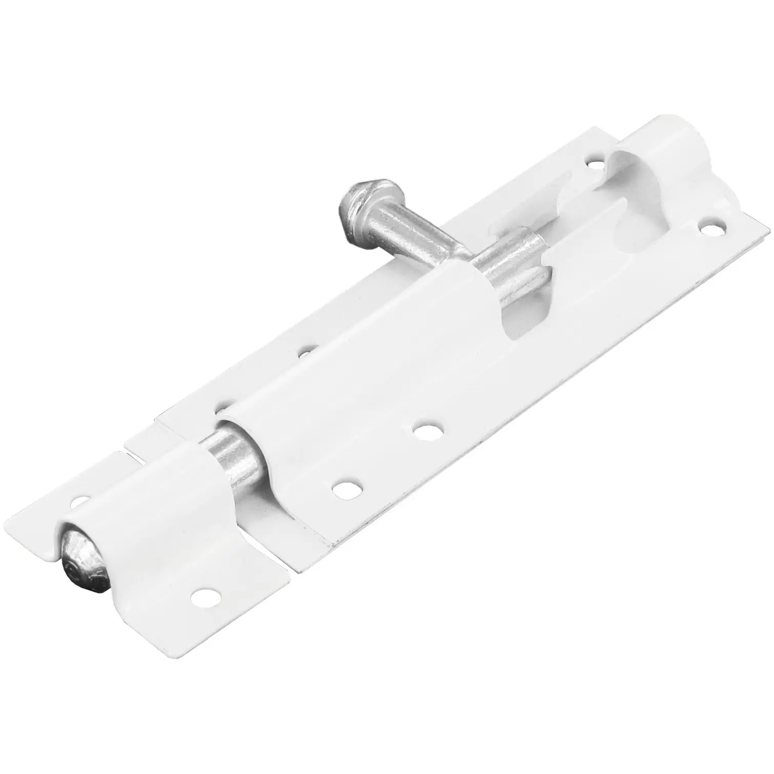Securit WHITE 100mm(4")Tower Bolt