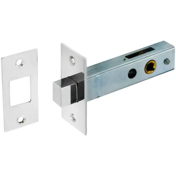 Bathroom Mortice Lock 75mm NP